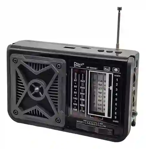 Radio Multibandas Am Fm Usb Bluetooth Recargable Solar