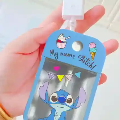 Botella Dispensadora Rociador Portatil Diseño Lilo Y Stitch