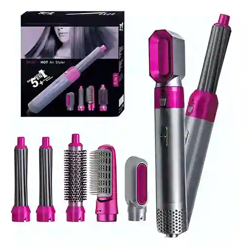 Cepillo Secador Ondulador Hot Air Styler 5 En 1 Alisador