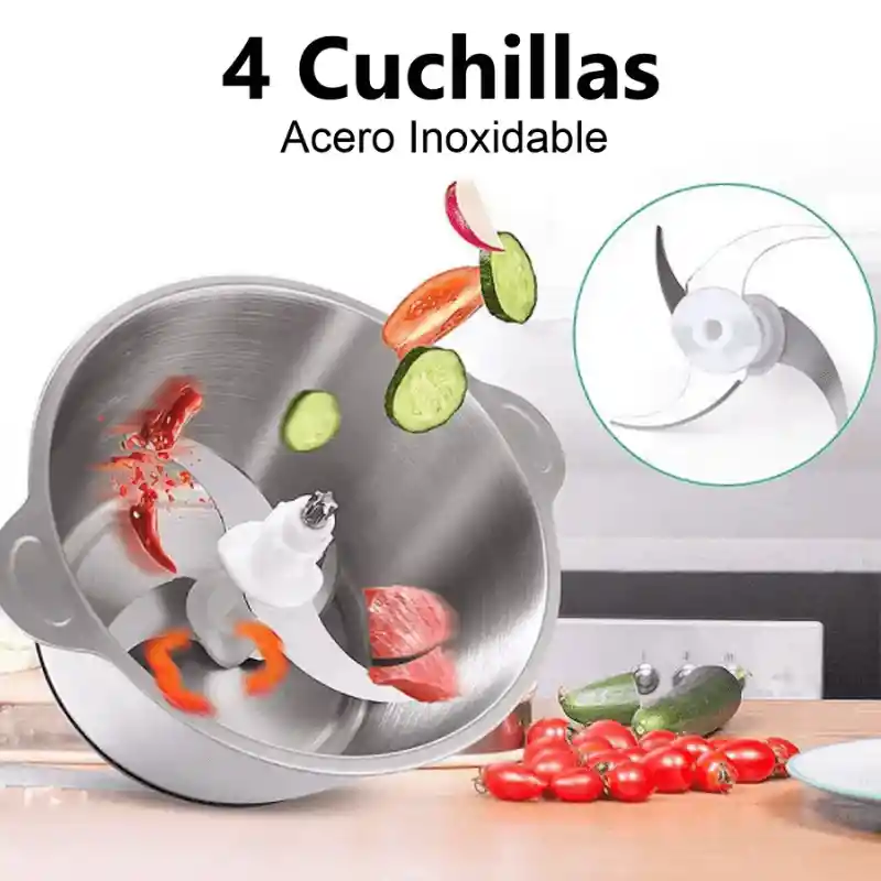 Picatodo Procesador De Alimentos Renahouse Doble Bowl Rh-310