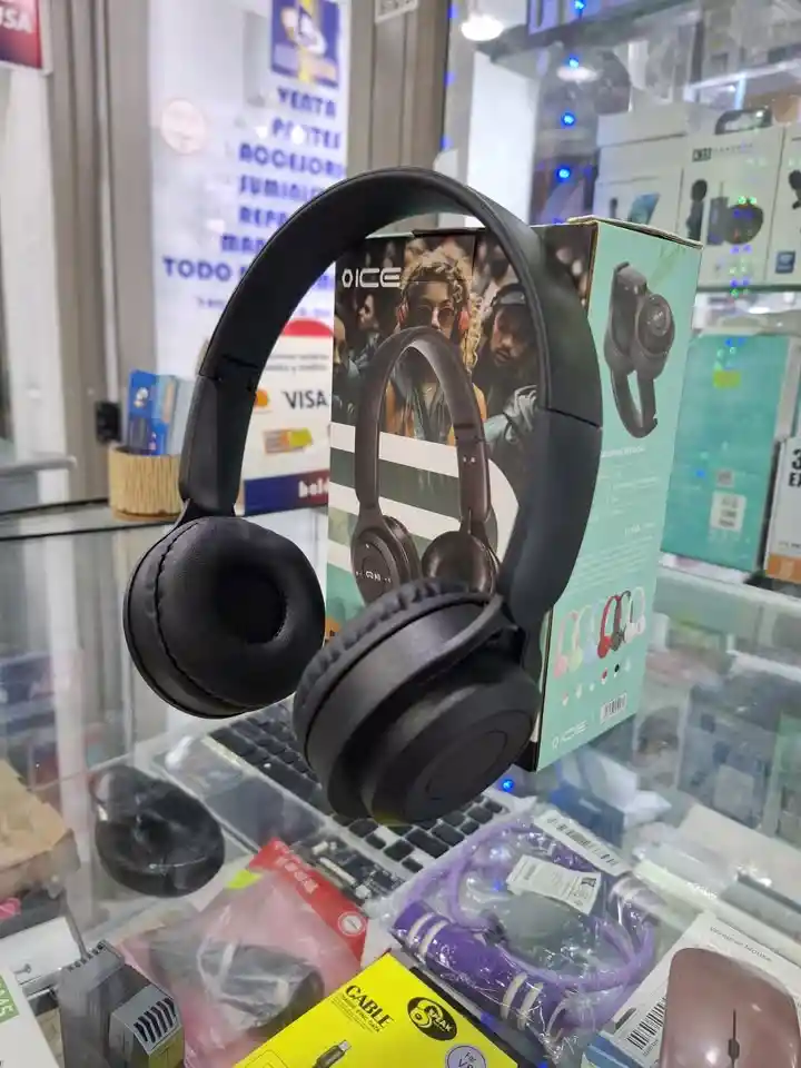 Diadema Inalambrica Bluetooth 5.0- 14 Metros 5.0 Radio Fm Botones Controles Volumen Y Otros