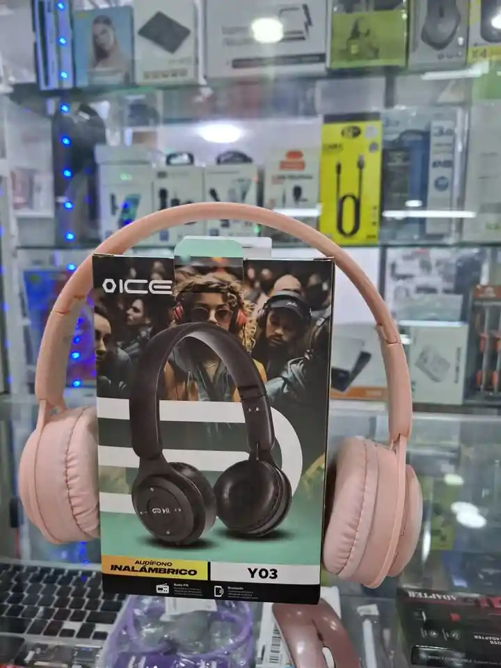 Diadema Inalambrica Bluetooth 5.0- 14 Metros 5.0 Radio Fm Botones Controles Volumen Y Otros