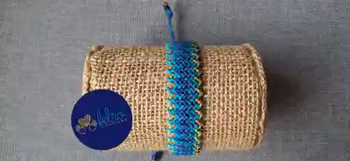 Pulsera Camino Del Inca-azul Celeste