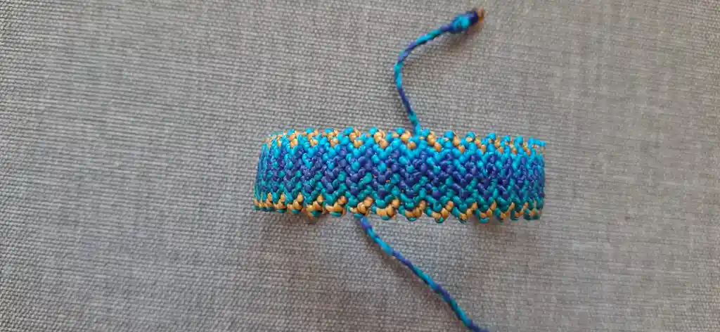 Pulsera Camino Del Inca-azul Celeste
