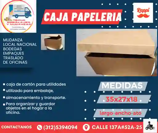Caja Papelería
