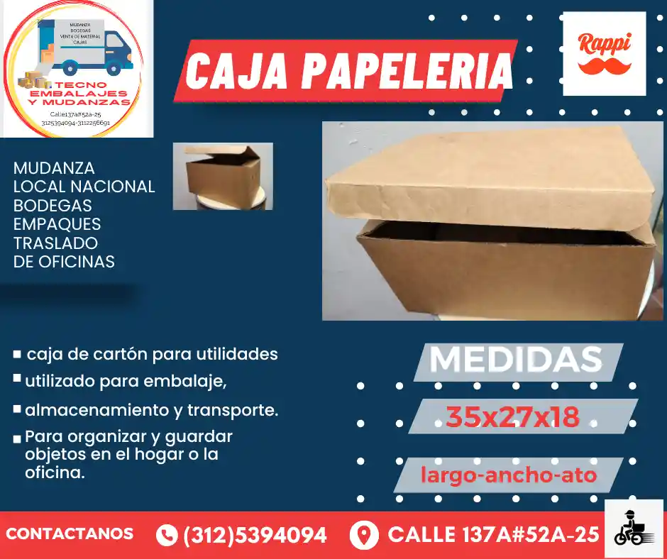 Caja Papelería