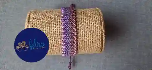 Pulsera Camino Del Inca-rosa Vino Encantado