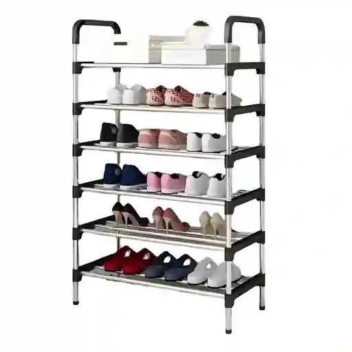 Zapatero Organizador Metálico 6 Niveles