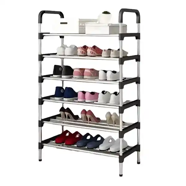 Zapatero Organizador Metálico 6 Niveles
