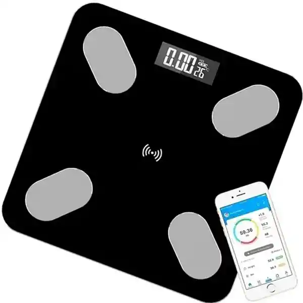 Pesa Balanza Inteligente Bluetooth Grasa Bascula Peso Corporal