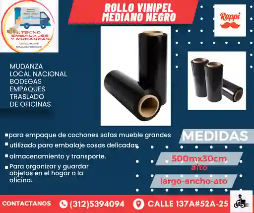 Vinipel Negro Mediano