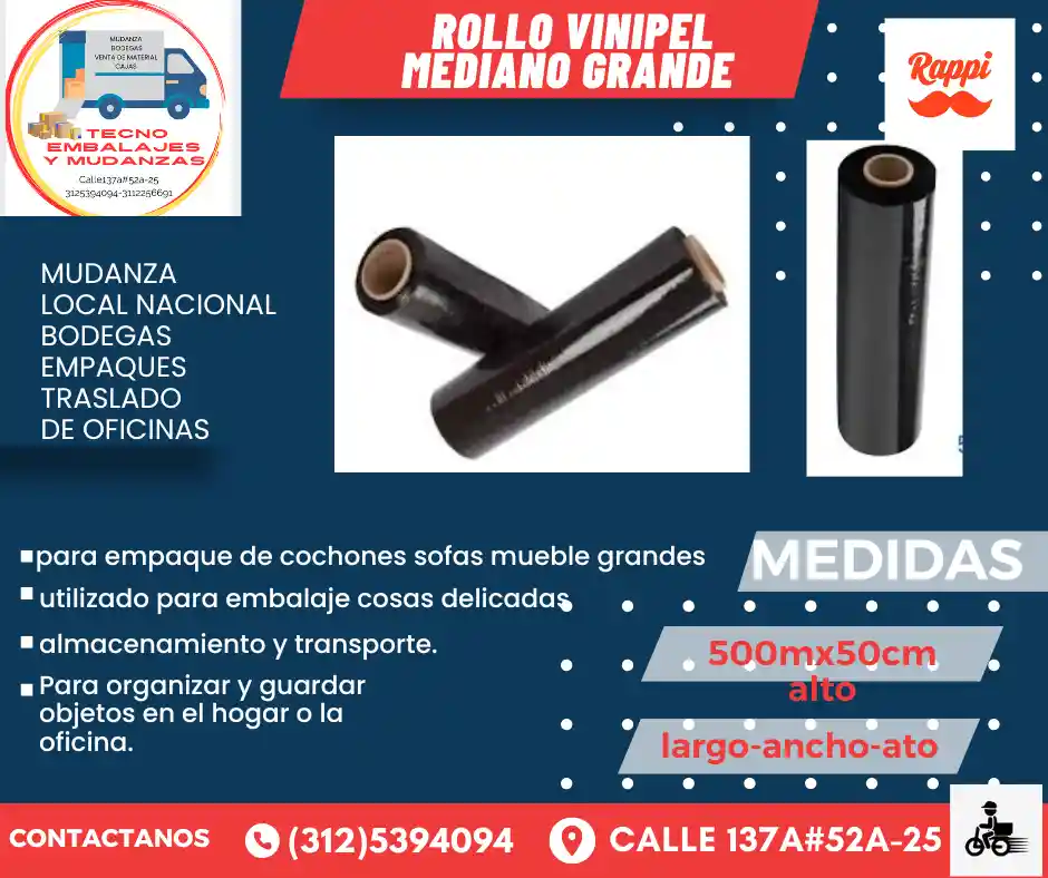Vinipel Negro Grande