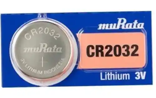 Pila Murata Reloj Cr2032 De Litio Murata 3v – Energía De Larga Duración