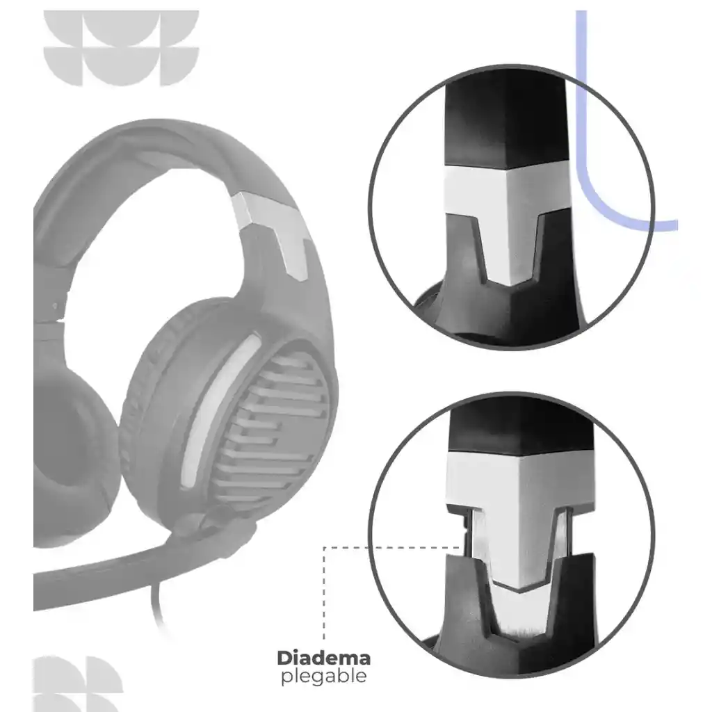 Diadema Gamer Rgb M6000