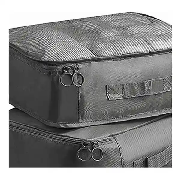Organizador De Viaje Equipaje X8 Piezas Color Gris