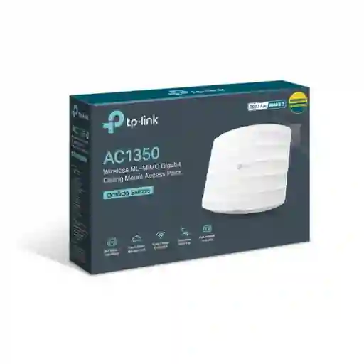 Punto De Acceso Eap225 Wi-fi Ap - Gigabit Inalámbrico Mu-mimo Con Montaje En Techo - Tp-link