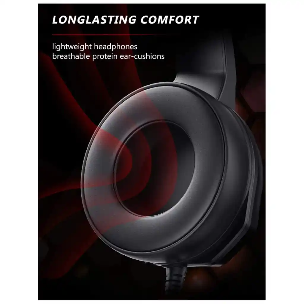 Diadema Gamer Headset Con Micrófono R3000