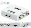 Caja Convertidor Mini Hdmi2av 5v 1 Puerto