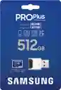 Tarjeta De Memoria Samsung Pro Plus 512 Gb Hasta 180 Mb/s + Lector Usb