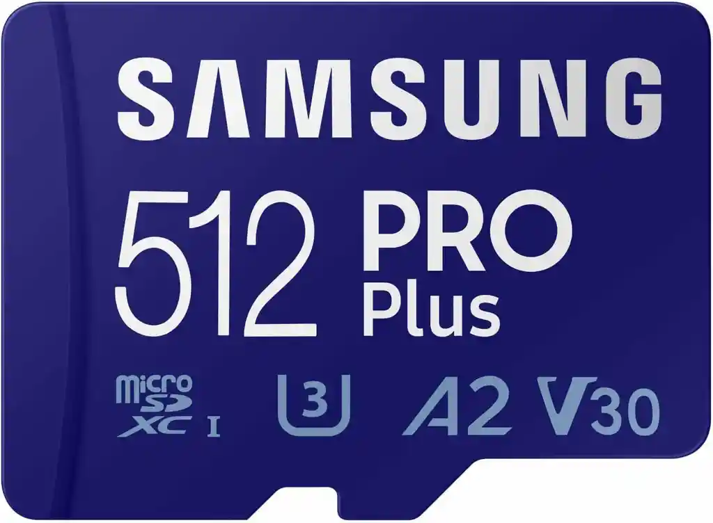 Tarjeta De Memoria Samsung Pro Plus 512 Gb Hasta 180 Mb/s + Lector Usb
