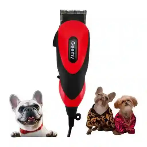 Maquina Peluquera Para Mascotas + Kit Gemei Gm-1023