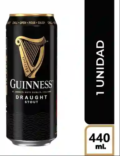 Cerveza Guinness Draught Stout Lata 440 Ml