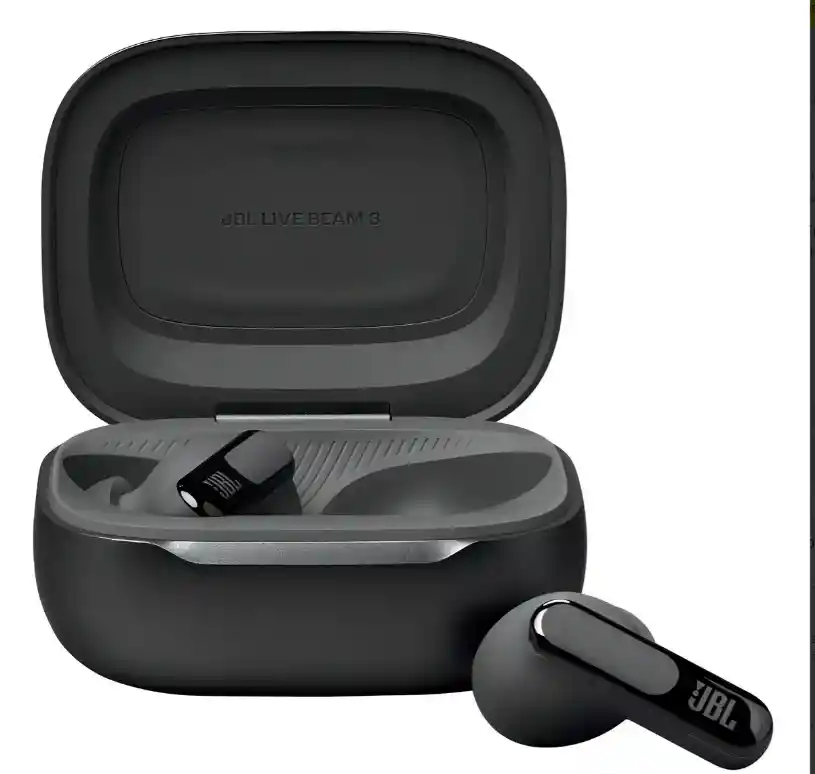 Auriculares Inalámbricos Jbl Live Beam 3 True Color Negro