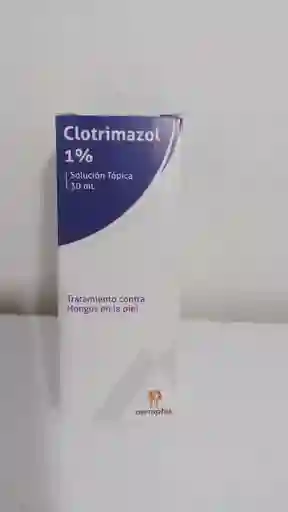 Clotrimazol Solucion Topica 1 % X 30 Ml