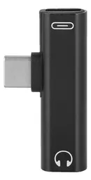 2 En 1 Tipo-c A 3,5 Mm Jack De Audífonos Usb Convertidor D