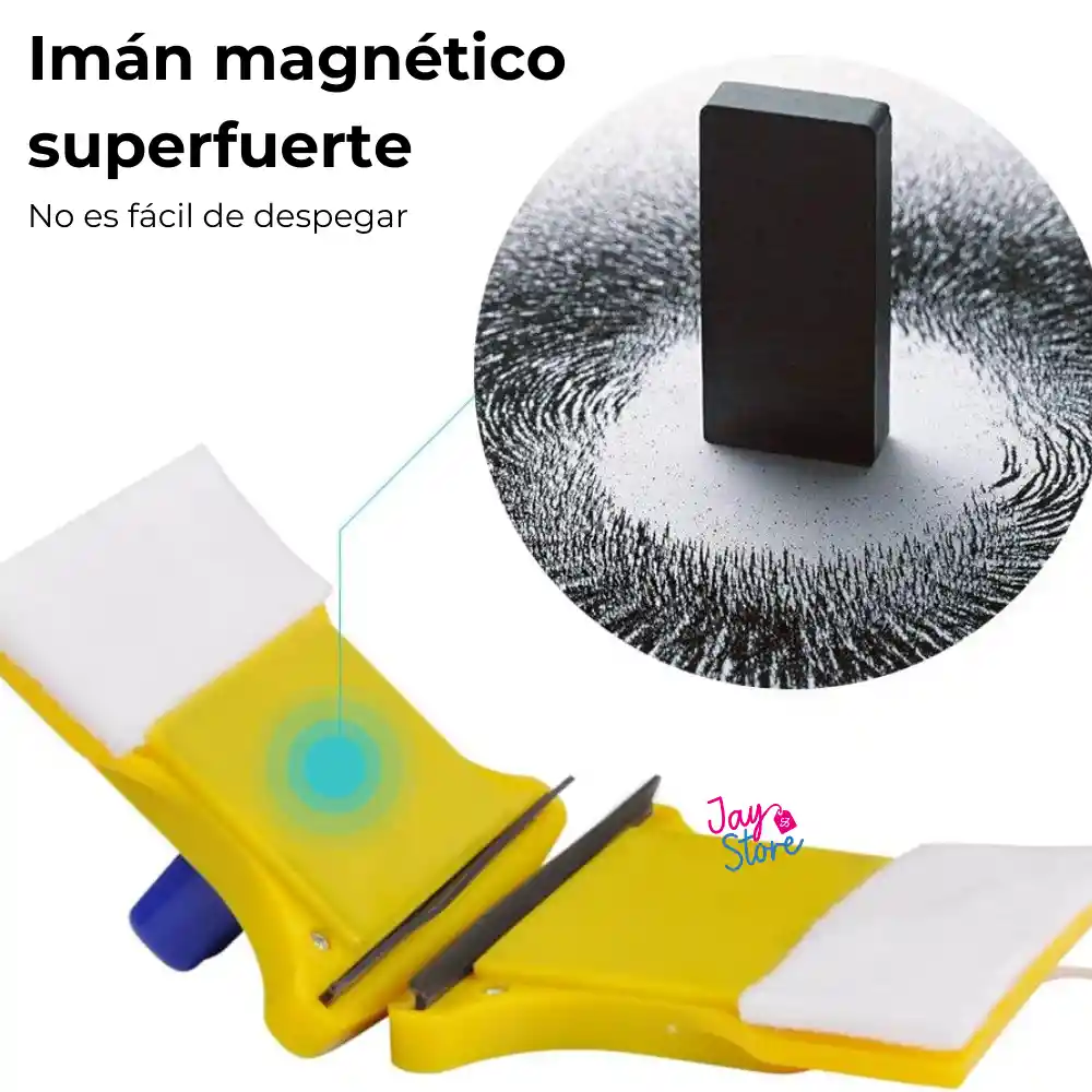 Limpia Vidrios Ventanas Doble Magnético Seca Vidrios Seguro