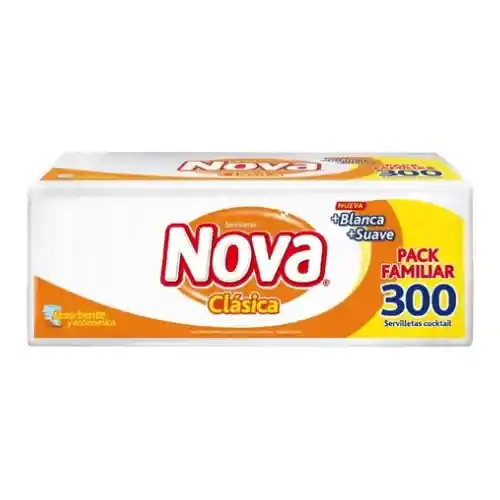 Servilleta Nova Paq X300und