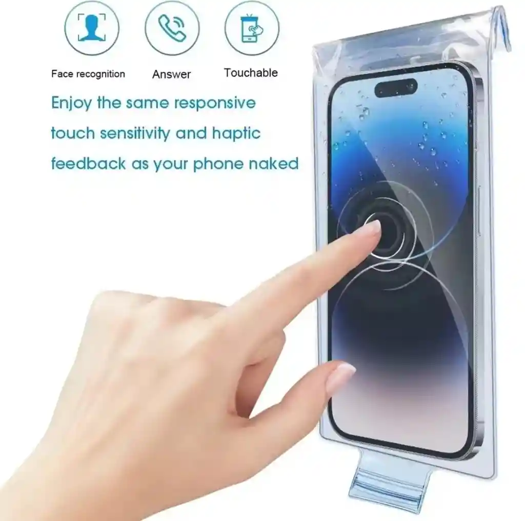 Funda Impermeable Con Soporte Max 7`