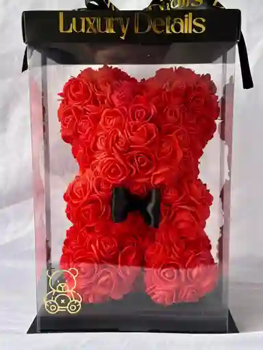 Oso De Rosas Rojo 25 Cm