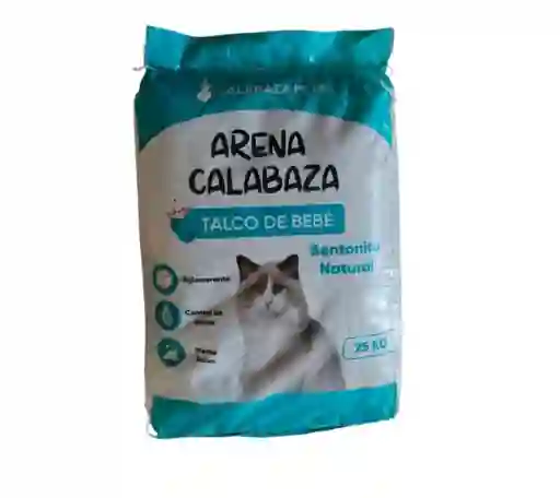 Arena Calabaza Talco De Bebe 25
