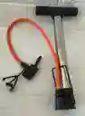 Inflador Manual Para Bicicleta Sin Base