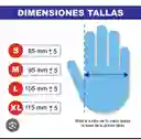Guante Desechable Nitrilo Azul