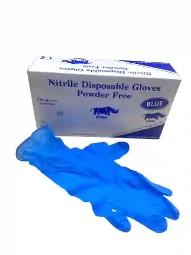 Guante Desechable Nitrilo Azul