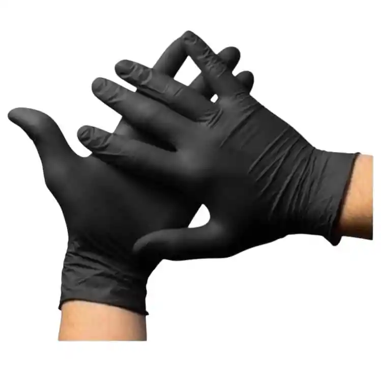 Guante Desechable Nitrilo Negro