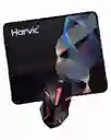 Set Gamer 4 En 1 Teclado Retroiluminado/mouse Retroiluminado/mouse Pad y didema gamer
