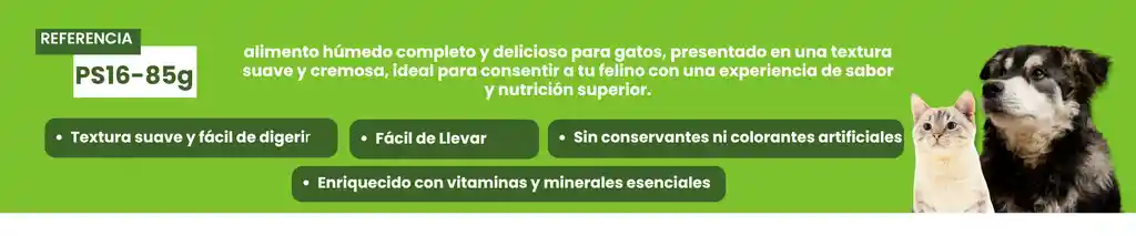 Lata Snack Para Gatos Sabor A Salmón 85g