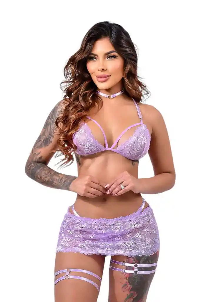 Conjunto De Encaje Que Despierta Pasiones