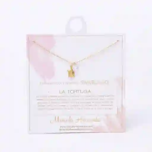 Collar Tortuga Animales De Poder Swarovski