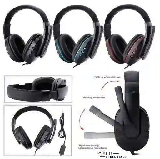 Audífonos Diadema Gamer Gm002