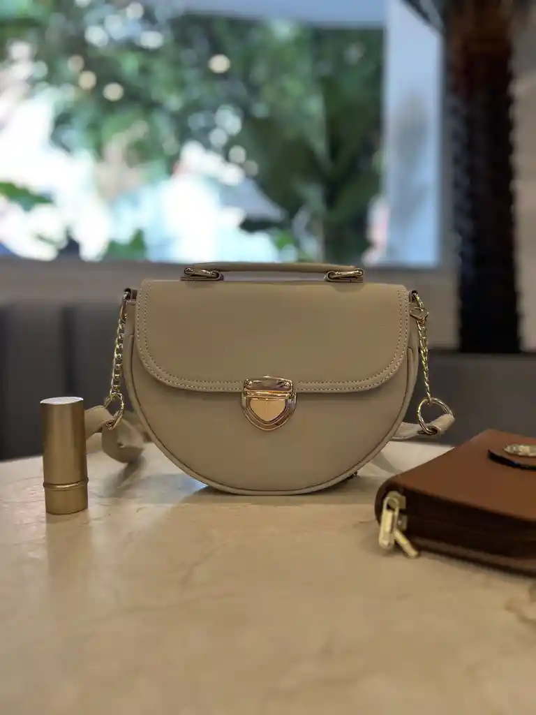 Bolso Luna Color Beige