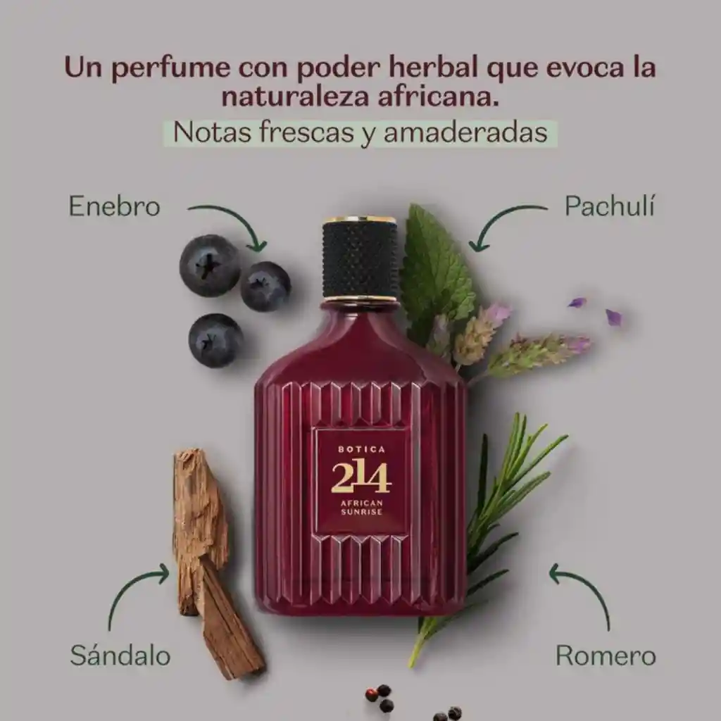 Perfume De Hombre African Sunrise Botica 214