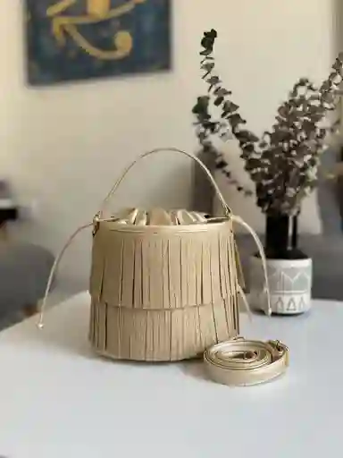 Bolso Abril Color Dorado