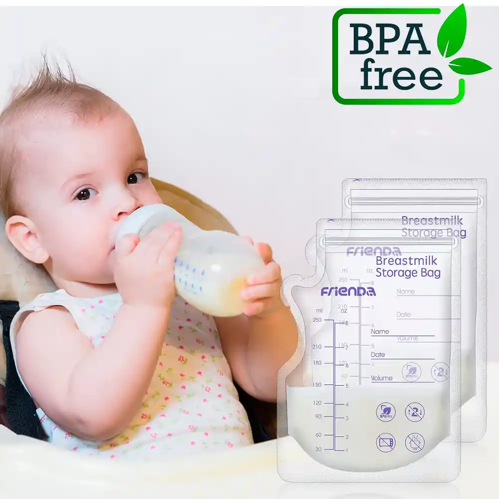 Setx50 Bolsas De Almacenamiento De Leche Materna Hermético
