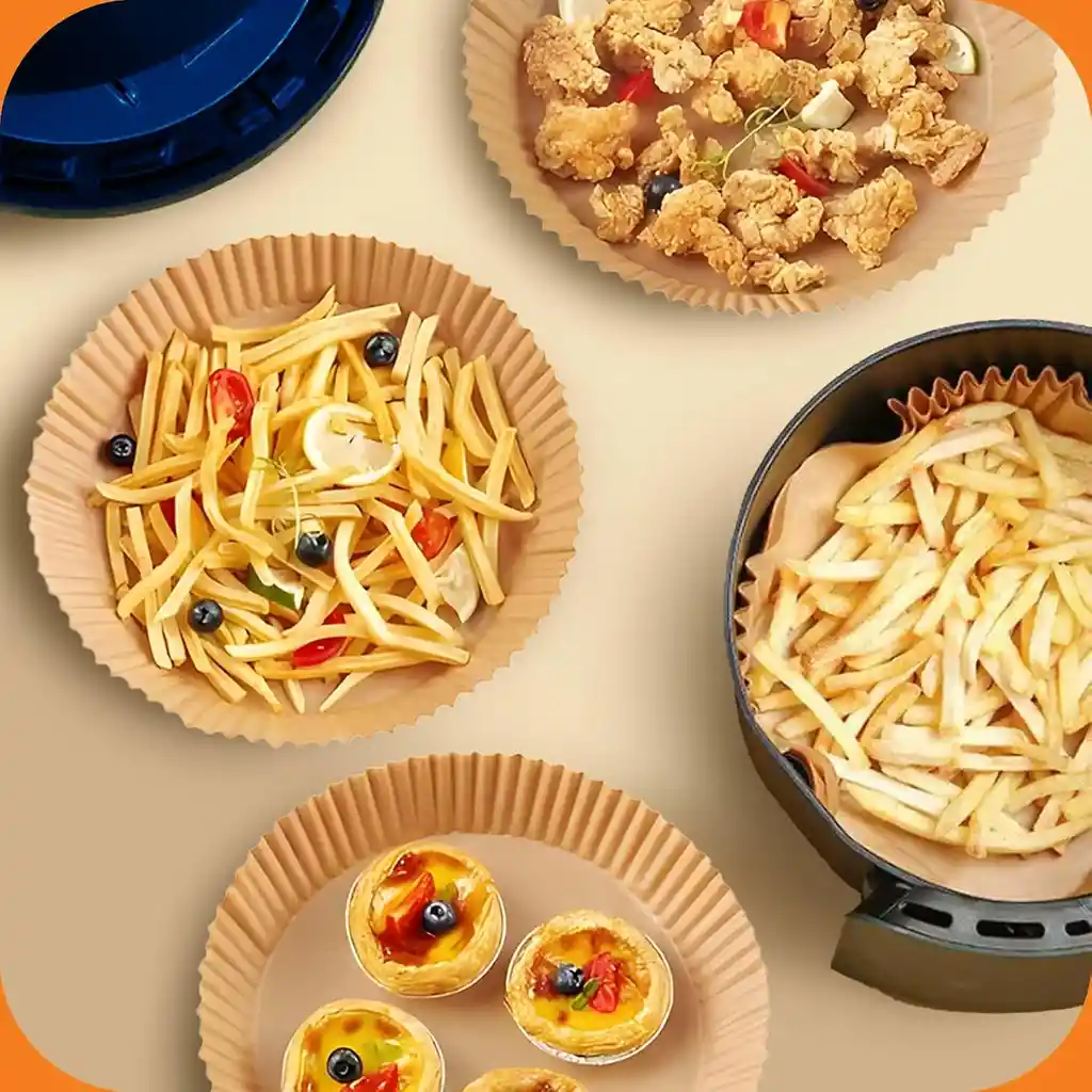 Papel Protector Absorbente Freidora Aire Molde Airfyer X200