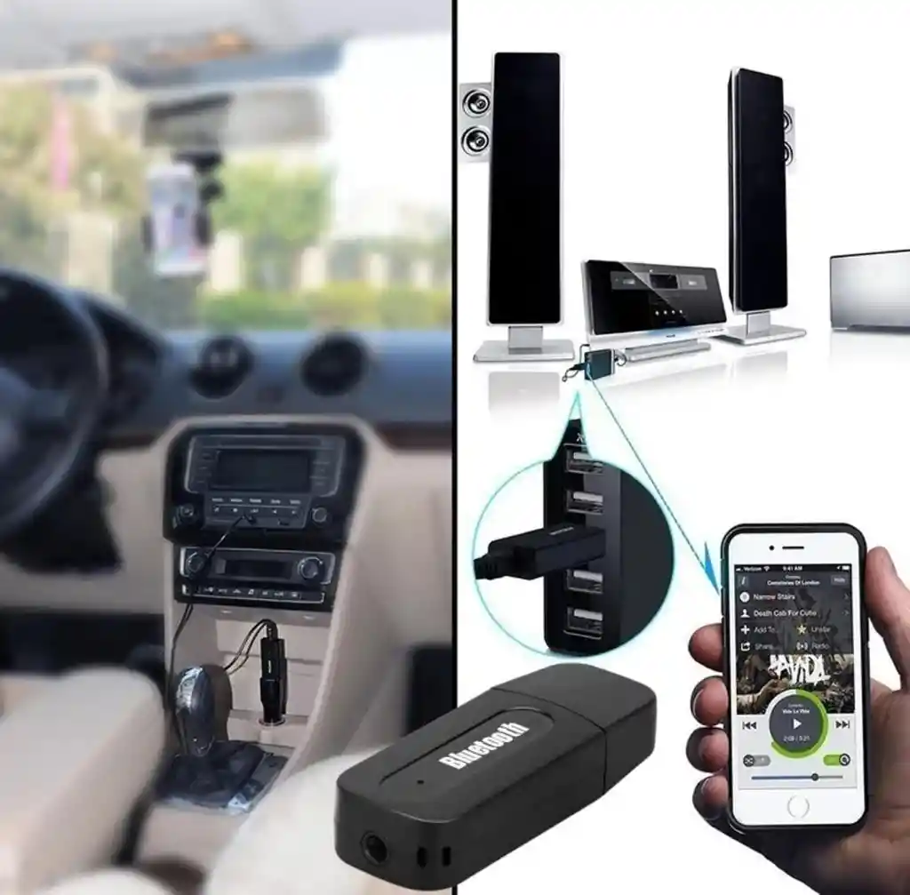 Receptor Bluetooth Usb 3.5 Audio