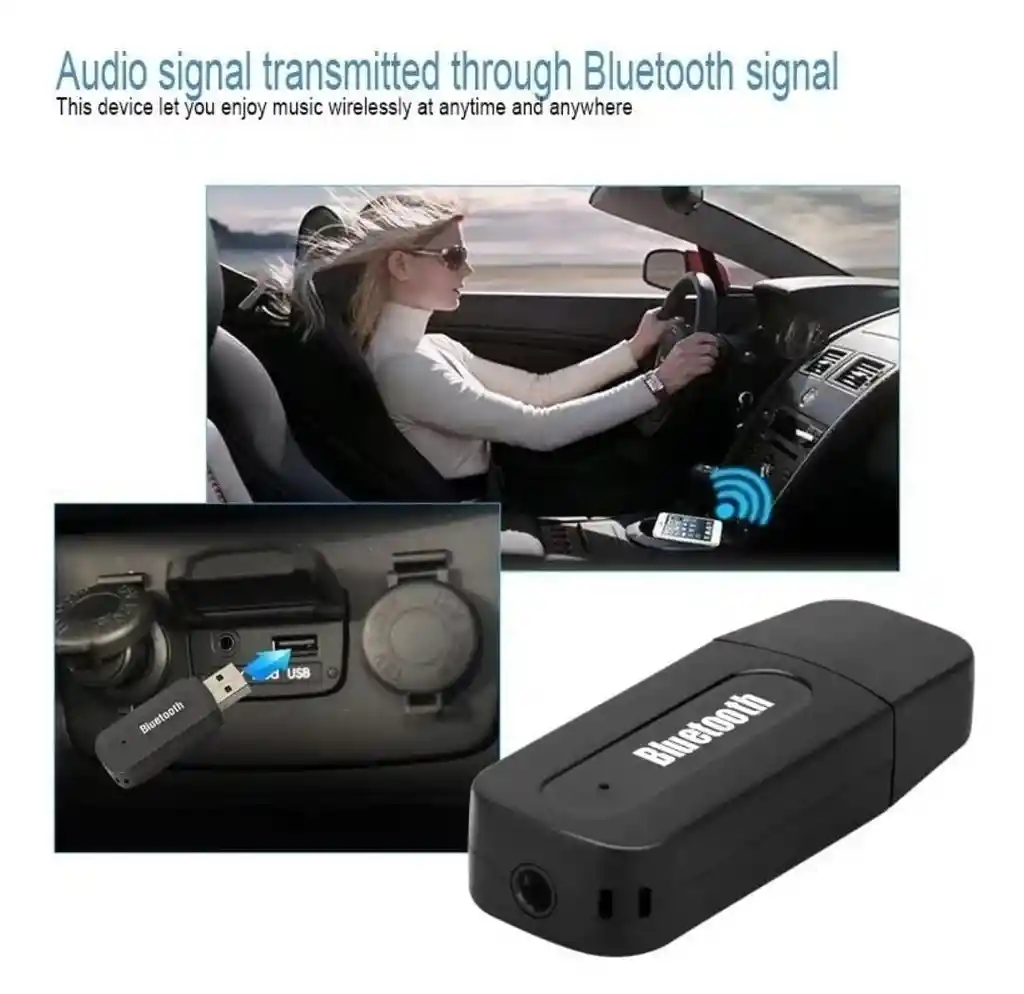 Receptor Bluetooth Usb 3.5 Audio